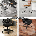 BesWin Office Chair Mat for Hardwood Floor, 36"x48" - Image 6