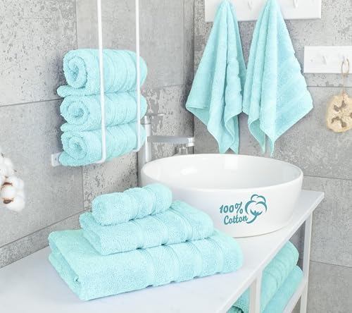 American Soft Linen 100% Cotton Luxury Turkish Towels, 6 Piece Towel Set - Image 2