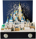3D Sticky Note Paper Memo Pad,Fantasy Castle Notepad 3D Paper Card Craft Character Silhouette Desk Decoration DIY Creative Gift by RSLIPIN
