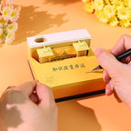 3D Memo Pad, 3D Calendar 2027, Time Piece Calendar, Tear-Off Calendars 2027, 3D Paper Carving Art Memo Pad, Art Carving Sticky Notes for Office Home Gifts Ornaments (Xiamen University) - Image 4