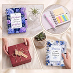 Sprial Notebooks with Pens Bulk 48 Pack, 5.5 x 4.7 Inch, Floral - Image 6