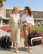 LOVEVOOK Rolling Teacher Bag, Laptop Tote with Detachable Dolly - Image 2