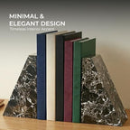 Natural Black Marble Bookend 6" - Image 7