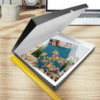 Golden State Art, Clamshell Archival Folio Storage Box 18x24 Inch, Black - Image 3