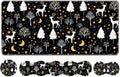 Keyboard Wrist Rest Set,Memory Foam Wrist Support Mouse Pad,31.5"x11.8" Desk Mat for Comfortable Typing & Pain Relief,Non-Slip Base for Office & Home Use - Cute Training Deer and Trees by Unknown
