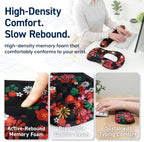 BELLEMOND Japanese Mouse Pad with Wrist Rest | Ergonomic Memory Foam, Large - Image 6