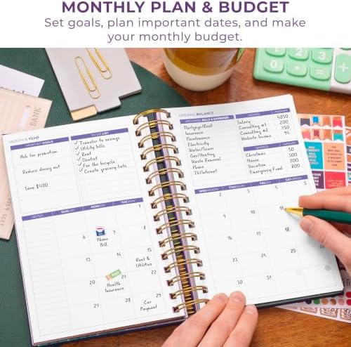 Clever Fox Budget Planner & Monthly Bill Organizer, Medium Purple - Image 4