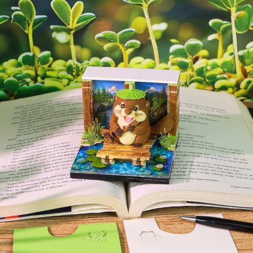 3D Memo Pad Time Piece Calendar 2026 3D Weekly Calendar Notepad - Image 5