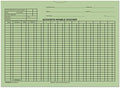 Accounts Payable Voucher Envelopes (Form #DSA-540) (Several Colors) (100 per Pack) (Green) by DonkeyAutoProducts