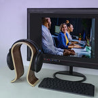 Linkidea Wooden Headphone Stand, Omega Headset Holder Desk Display Hanger for Over-Ear Gaming Headphones Compatible with Audio-Technica, Bose, AKG, Sennheiser, Beats, Sony - Image 5