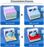 3D Memo Pad Time Piece Calendar 2026 3D Weekly Calendar Notepad - Image 5