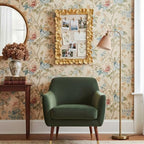 Wonderjune Linen Display Pinboard, Ginkgo Leaf, 30'' X 20'', Leaf Gold - Image 2
