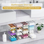 20 Drawers Acrylic Makeup Organizer, stackable Acrylic Storage Drawer - Image 7