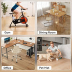 Clear Office Chair Mat for Hardwood Floor, 48 x 96 in Desk Floor Protector - Image 2