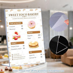 8.5x11 Clear Acrylic Sign Holders (12 Pack), Vertical L-Shaped Tabletop Stands for Menus, Office Documents & Restaurant Signs - Image 3