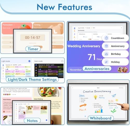 15.6" Digital Calendar Smart Chore Chart & Electronic Planner - Image 2