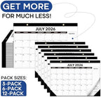Taja 12 Pack of Desk Calendar 2026-2027, Jul 2026-Dec 2027, 17" x 12" - Image 7