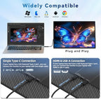 16" Portable Monitor Laptop Screen Extender 1200P FHD Travel Gaming Monitor - Image 5