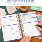 Clever Fox Budget Planner & Monthly Bill Organizer, Medium Lavender - Image 4