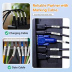 15-Pack 18051 Replace for DYMO Rhino Heat Shrink Tube Labels 1/4'' 6mm - Image 4