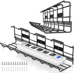 Bundle of Metal Foldable Cable Management Tray and Metal Cable Tray - Image 3