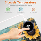 Heated Desk Pad & Mouse Pad, 3 Heat Levels, 3-Hour Auto Shut-Off - Image 5