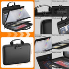 Tamfile Fireproof File Organizer with Lock,Hard Case Fireproof Document Box - Image 4