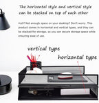 A3 Metal Letter Tray, 2pcs/4pcs/6pcs, Stackable Paper Tray, Metal Mesh Desktop Organizer, File Document Storage Rack for Home, Office, School, Black/White, Horizontal/Vertical (4, Vertical,Black) - Image 5