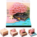 3D Calendar 2027,3D Desk Calendar Memo Pad 2027,3D Art Calendar Memo Pad 2027,Time Piece calendars 2027,3D Paper Art Notepad,Four Seasons Tree Desktop Decoration,New Year,Christmas Gift (Four Seasons Tree（Pink）) by WelcomeHOTOYMDS%EF%BC%81