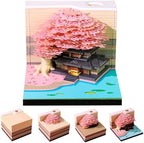 3D Calendar 2027,3D Desk Calendar Memo Pad 2027,3D Art Calendar Memo Pad 2027,Time Piece calendars 2027,3D Paper Art Notepad,Four Seasons Tree Desktop Decoration,New Year,Christmas Gift (Four Seasons Tree（Pink）) by WelcomeHOTOYMDS%EF%BC%81
