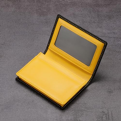 HISCOW Full Grain Leather Business Card Holder Case - Image 5