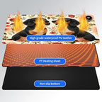 Heated Desk Pad & Mouse Pad, 3 Heat Levels, 3-Hour Auto Shut-Off - Image 3