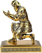 King's Guard Knight Pen Holder with a Letter Opener Desk Organizers Bronze - Image 3