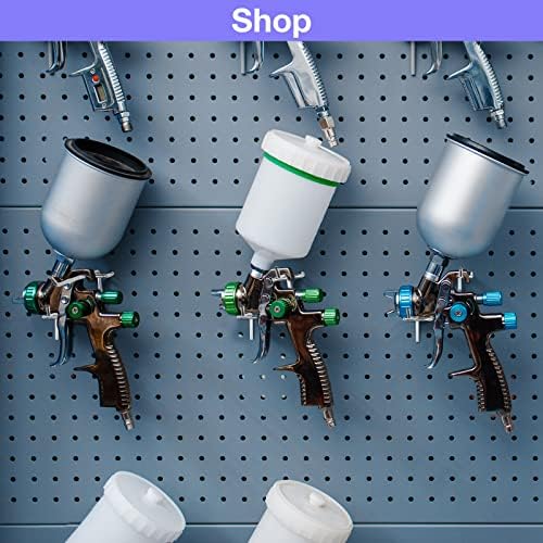 Moxweyeni 150 Pack Pegboard Hooks 3 Inch Metal Display Hooks Suitable for 1/8 Pegboard Accessories for Garage, Office, Kitchen, Store - Image 5