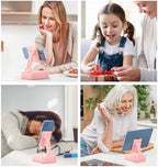 Gifts for Women Girls, Phone Stand with Bluetooth Speaker 360°Rotable Angle - Image 2