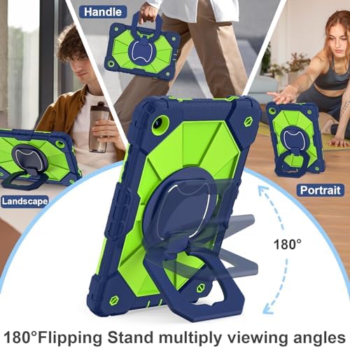 Scnioy for Galaxy Tab A11+ Plus / A9+ Case 11 Inch 2025/2023, Navy Green - Image 5