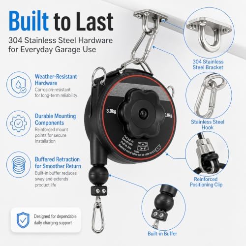 EV Charger Retractable Cord Reel - Image 6
