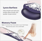 ARTSO Large Mouse Pad Set Ergonomic Keyboard Wrist Rest Support, Memory Foam Gel Wrist Pad, Non-Slip Extended Desk Mat Protector, Pink Sakura Fuji Mountain - Image 3