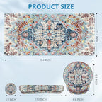 iLeadon Ergonomic Mouse Pad with Wrist Rest, 4in1 Desk Mat Set - Image 2