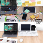 Varhomax Glass Weekly Dry Erase Desk White Board - Image 4