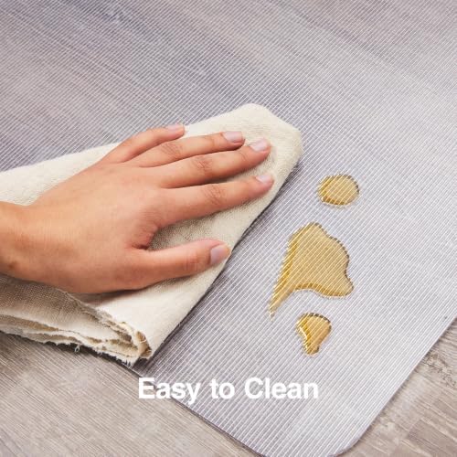 Staples Medium-Pile Carpet & Hard Floor Chair Mat, 46x48 Inch - Image 4
