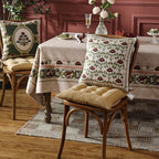 ISAENNE Elegant French Linen Throw Pillow Cover,Set of 2,18"x18"-Estonia D - Image 7