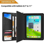 Universal Padfolio Case – Tablet Portfolio Organizer with Notepad Holder – Compatible with iPad 10th 11th Gen, iPad Pro 11, iPad 7 8 9 10.2 10.9 and 9.7 inches (Pack of 2) - Image 2