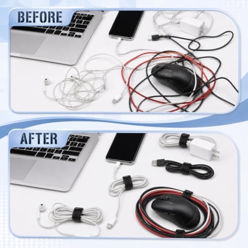 1000 Pcs Reusable Cable Ties, 8 Inches - Image 3