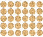 The Felt Store Adhesive Kiss Cut Cork Button Rolls - 1/8" Thick, 3/8" Dia, 1500 Pices - Image 3