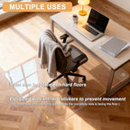 Azadx Tempered Glass Chair Mat for Carpet 45" x 53" Heavy Duty Chair Mat - Image 6
