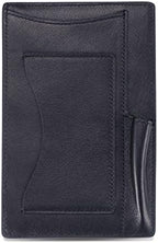 HISCOW Leather 3x5 Index Card Holder, Pocket Note Jotter, Black - Image 5