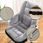 Desk Chair Cushion with High Back Support Office Chair Pad with Non-Slip Bottom Soft Cute Pink Seat Cushion for Office Car Gamer Home Kitchen - Image 4