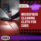 AIDEA Microfiber Cleaning Cloth Black 150PK,Cleaning Rags Shop Towel 12×12" - Image 4