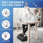 BlissTrends Foot Rest Under Desk, Foot Stool with 2 Adjustable Heights - Image 2